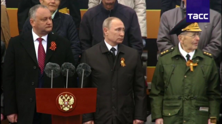 Cine este singurul preşedinte din ţările fost-sovietice prezent la parada militară de la Moscova