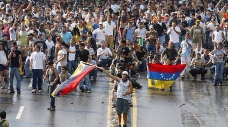 Venezuela: Cel mai scârbos protest din istorie!