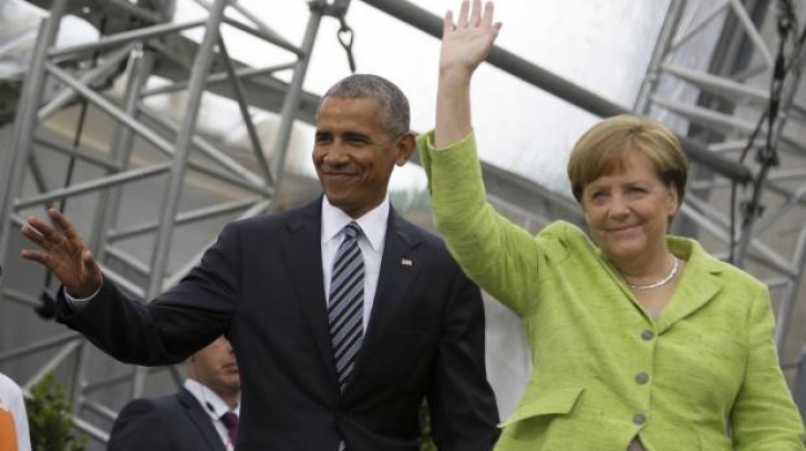 Barack Obama, super star la Berlin, în antiteză cu Donald Trump