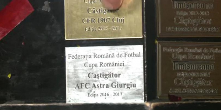 Gafă impardonabilă comisă de Federația Română de Fotbal la finala Cupei României. S-au făcut de RÂS