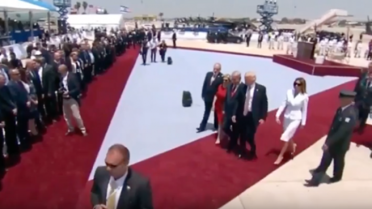 Tensiuni între Melania şi Donald Trump în Israel! Cum au fost surprinşi cei doi în timpul vizitei