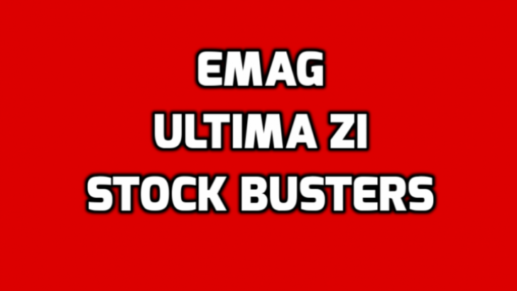 eMAG Stock Busters – Reduceri de 50%, ultimele ore. Cele mai bune oferte 