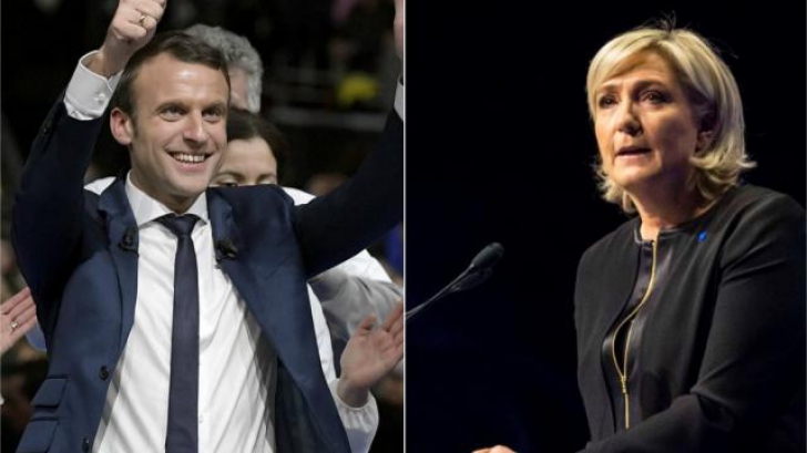 ALEGERI FRANȚA. Macron scade în sondaje, dar rămâne favorit în fața lui Le Pen