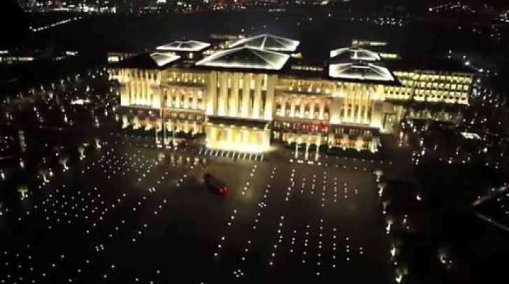 Cum arată reședința de 600 de milioane de euro a președintelui Erdogan 