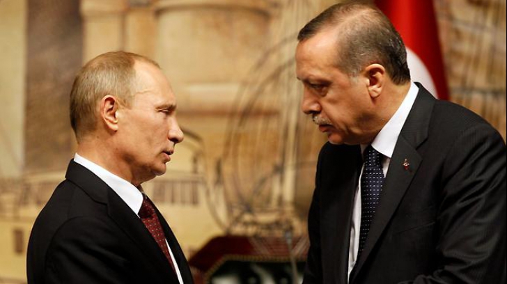 Erdogan şi Putin, faţă în faţă