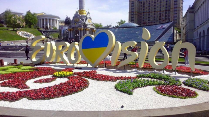 Eurovision 2017. Impresionat! Cum arată Piaţa Independenţei din Kiew în seara Eurovision-ului?