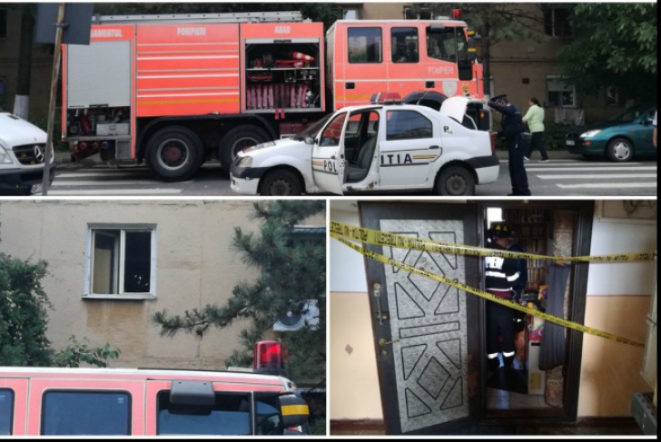 Explozie puternică într-un bloc de locuinţe din Arad - un rănit