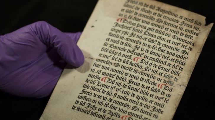 Descoperire epocală! A fost dezvăluită una dintre primele cărți tipărite în Europa