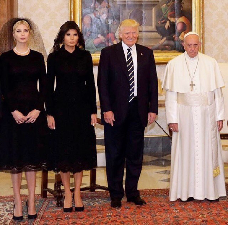 Gestul scandalos făcut de Ivanka Trump după vizita cu Papa Francisc! Soţul ei se va enerva 