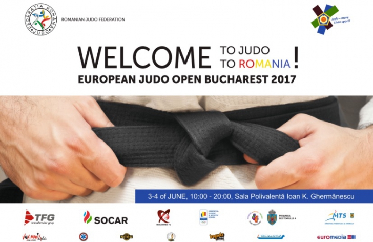 Judo: European Open la seniori, la Sala Polivalentă din Bucureşti, în perioada 3-4 iunie