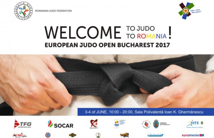 Campionii judoului mondial, la Bucureşti, la European Judo Open, în weekend-ul 3-4 iunie
