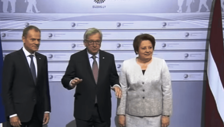 Șeful Comisiei Europene, Jean-Claude Juncker, s-a prezentat beat la summit-ul din Geneva