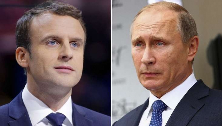 Macron l-a primit pe Putin la Versailles. Liderul Franței, pregătit de o relație în forță cu acesta