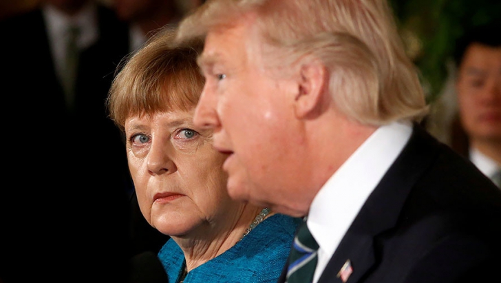 Noua dispută între Trump și Merkel șubrezește parteneriatul dintre cele două state