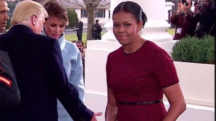 Michelle Obama a explicat de ce s-a strâmbat atunci când a primit cadoul de la Melania Trump
