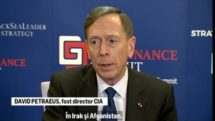 Soldaţii români, lăudaţi de Petraeus, fost comandant al armatei SUA şi fost director CIA
