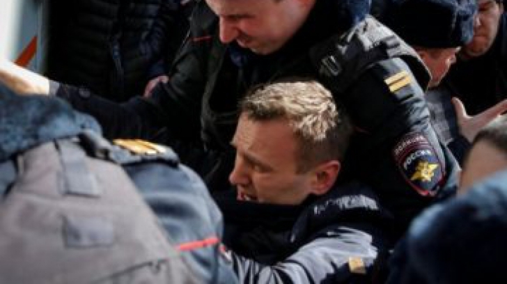 Sute de oameni au luat parte la un marș împotriva represiunii statului, în Rusia