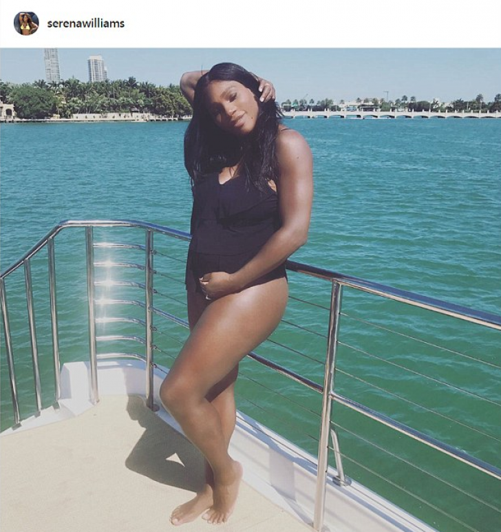 Surpriză! Cum arată Serena Williams însărcinată în 6 luni