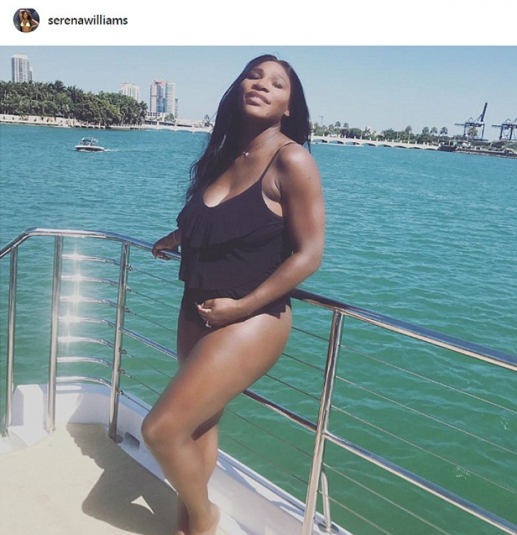 Surpriză! Cum arată Serena Williams însărcinată în 6 luni