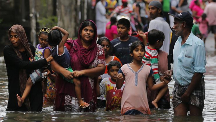 Stare de alertă în Sri Lanka. Autoritățile solicită ajutor internațional din cauza inundațiilor 