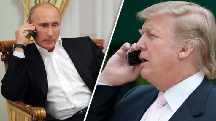 Convorbire telefonică la nivel înalt: Ce au stabilit Putin și Trump