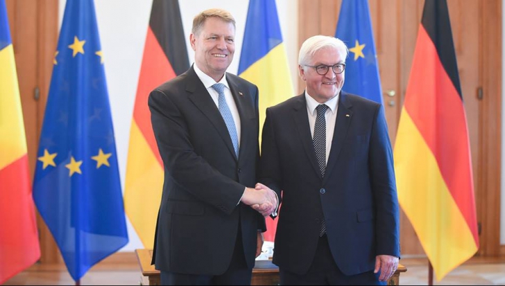 Klaus Iohannis s-a întâlnit cu președintele Germaniei
