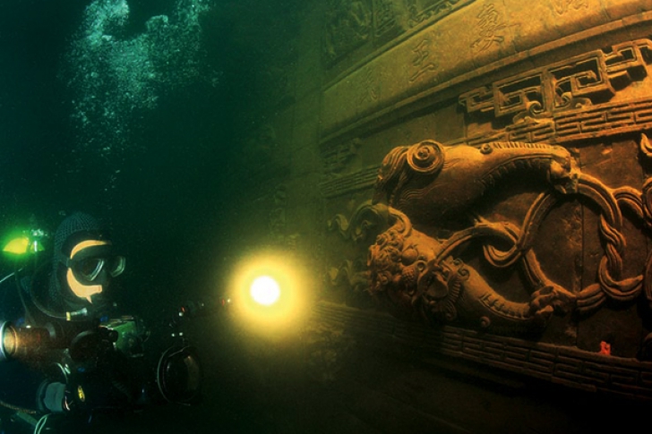 Au descoperit un oraş sub apă, vechi de 1341 ani. Arată UIMITOR. E denumit "Atlantida chineză"
