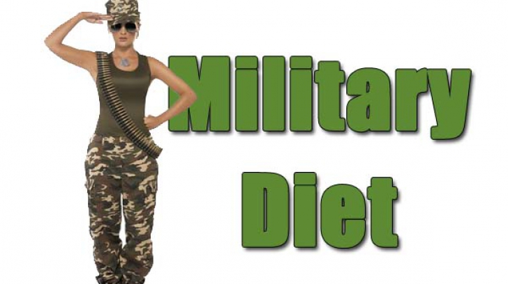 Dieta militară: slăbeşte 5 kilograme în 3 zile!