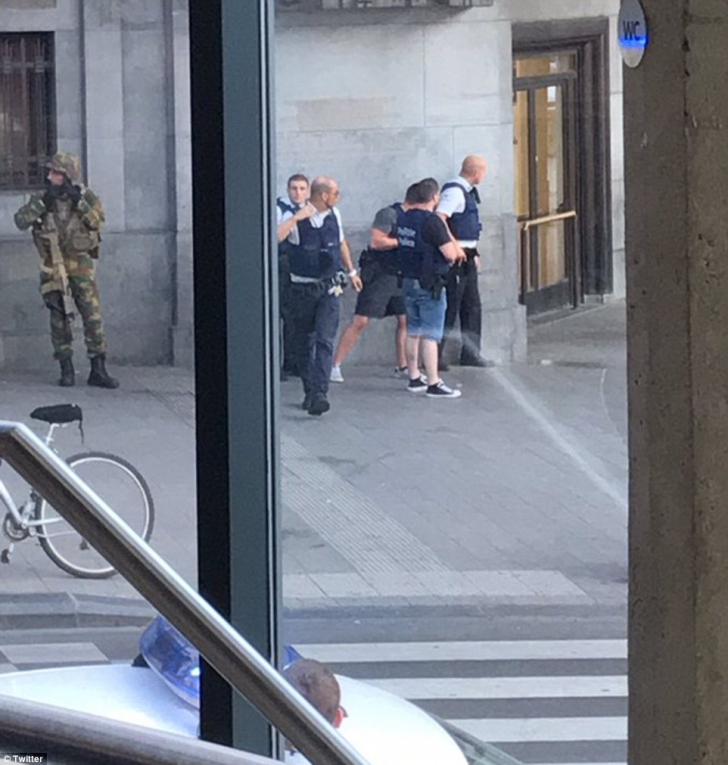 Explozie la Bruxelles. Un bărbat a fost neutralizat în gara centrală - UPDATE