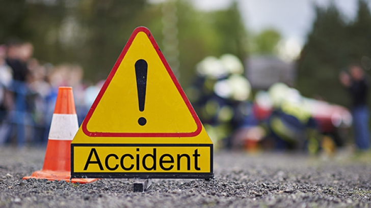 Accident în lanţ pe o şosea din Mureş: 7 maşini, distruse
