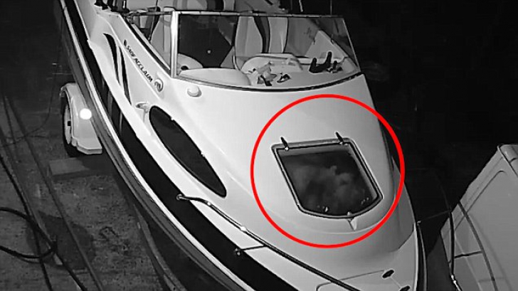 Hoții au furat tot din barcă. Dar proprietarul a fost mai ȘOCAT după ce a văzut imaginile filmate