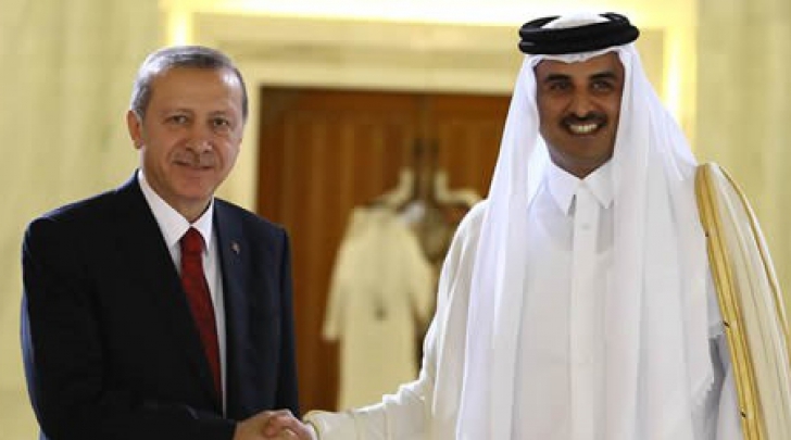 Erdogan şi emirul Qatar
