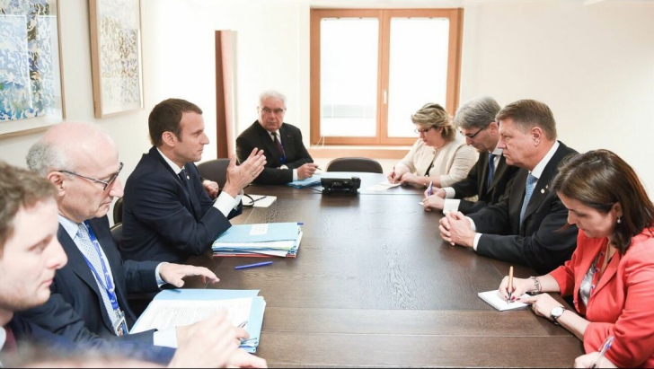 Iohannis, după întâlnirea cu Macron: Discuţii despre muncitorii detaşaţi. România, o ţară stabilă 
