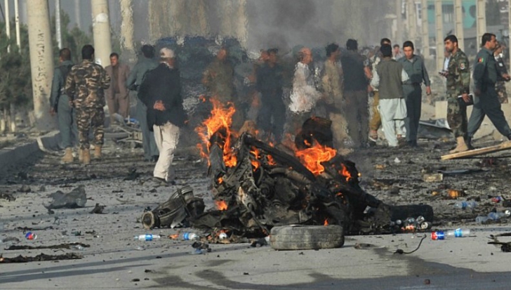EXPLOZIE în zona ambasadei SUA din Kabul; cel puțin cinci morți și nouă răniți