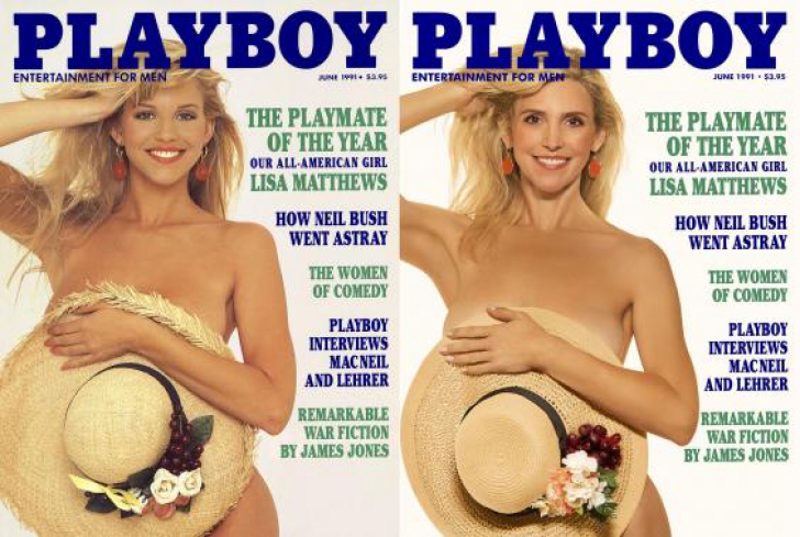 Coperţi Playboy, recreate după 30 de ani - dovada perfectă că frumuseţea nu are vârstă
