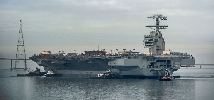 Cum arată cel mai nou și mai scump portavion nuclear, USS Gerald R. Ford. O armă redutabilă