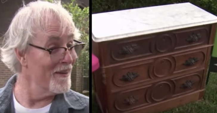 A luat cu 100$ o comodă veche de 125 ani. A găsit un sertar secret, ce era acolo i-a schimbat viaţa