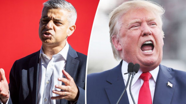 Primarul Londrei îi răspunde lui Trump, după atacul șocant al acestuia