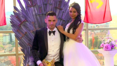Nunta UNICĂ a unui cuplu de români: inspirată de seria Game of Thrones