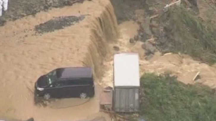 Japonia: Bilanţul inundaţiilor creşte la 25 de morţi