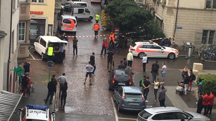 Atac cu drujba în Elveția: cel puțin cinci răniți. Incidentul nu este unul "terorist"