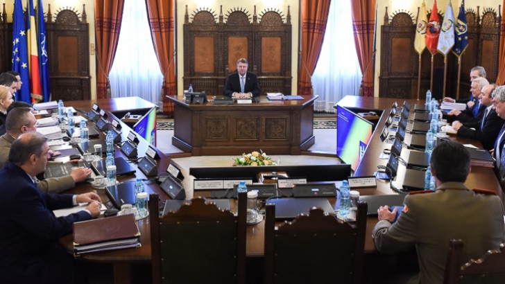 Preşedintele Klaus Iohannis a convocat şedinţa CSAT, pentru marţi