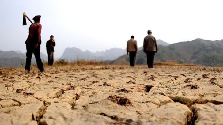 DEZASTRU în Coreea de Nord. Țara este lovită de cea mai gravă secetă din ultimele două decenii