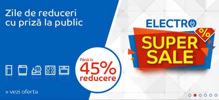 eMAG Electro Super Sale de iulie - Un nou tip de promotie online