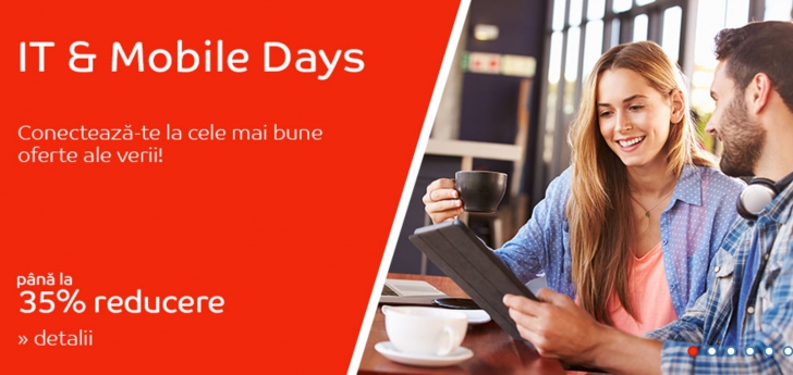 eMAG IT & Mobile Days – Reduceri de pana la 35% pentru telefoane mobile, tablete, laptopuri