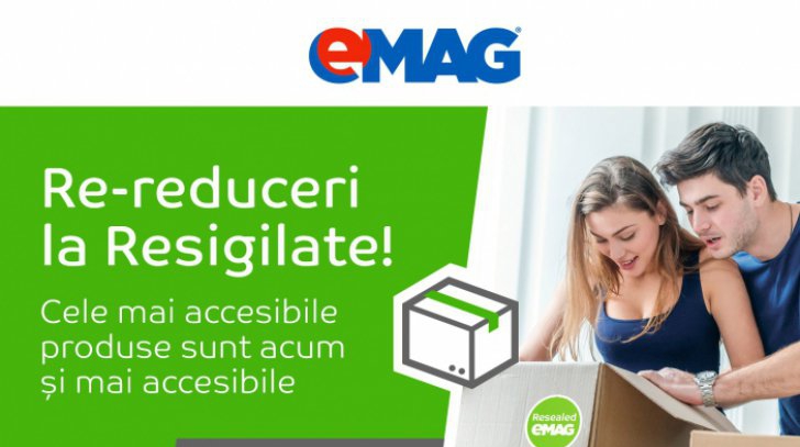 eMAG resigilate – 15 oferte uimitoare care au reduceri foarte mari