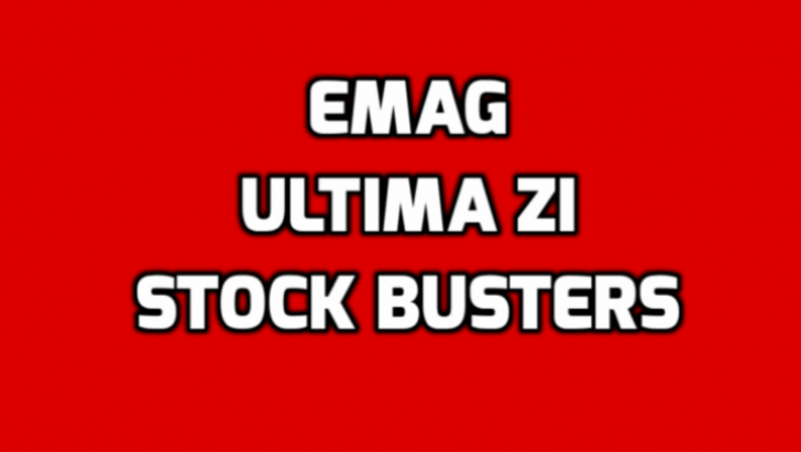 eMAG Stock Busters – Reduceri de 50%, ultimele ore. Cele mai bune oferte