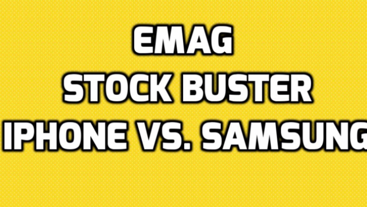 eMAG Stock Busters - Ultimele ore de promotie. Ce oferte mai au 50% reducere