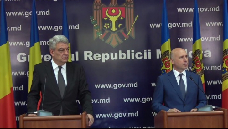Premierul Tudose, în vizită la Chişinău. Filip: "R. Moldova ştie care-i sunt adevăraţii prieteni"