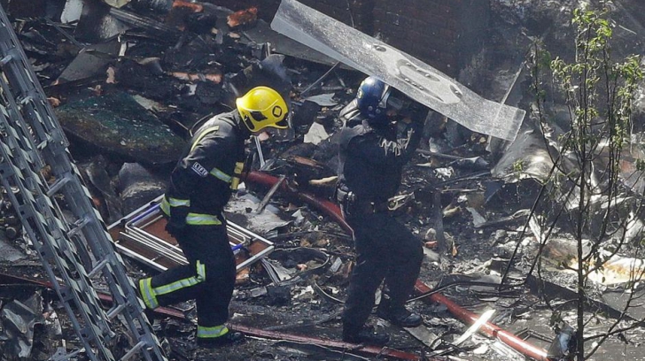 Descoperire TERIFIANTĂ în ruinele clădirii incendiate din Londra